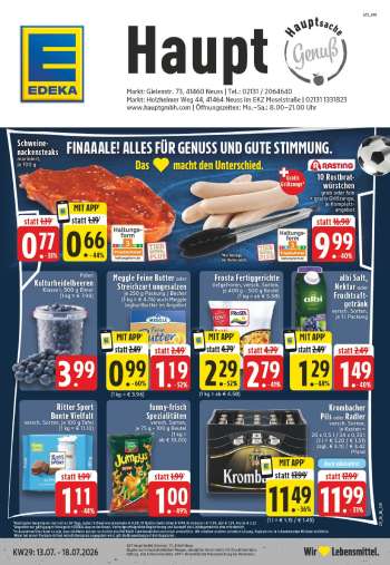 Prospekte Edeka - 13.07.2026 - 18.07.2026.
