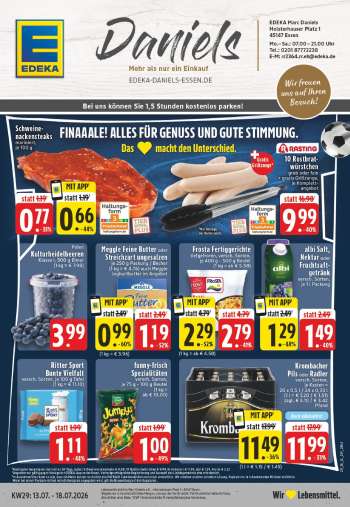 Prospekte Edeka - 13.07.2026 - 18.07.2026.
