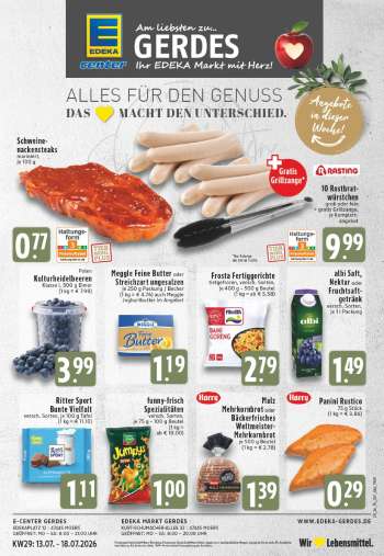 Prospekte E center - 13.07.2026 - 18.07.2026.
