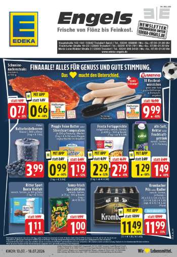 Prospekte Edeka - 13.07.2026 - 18.07.2026.