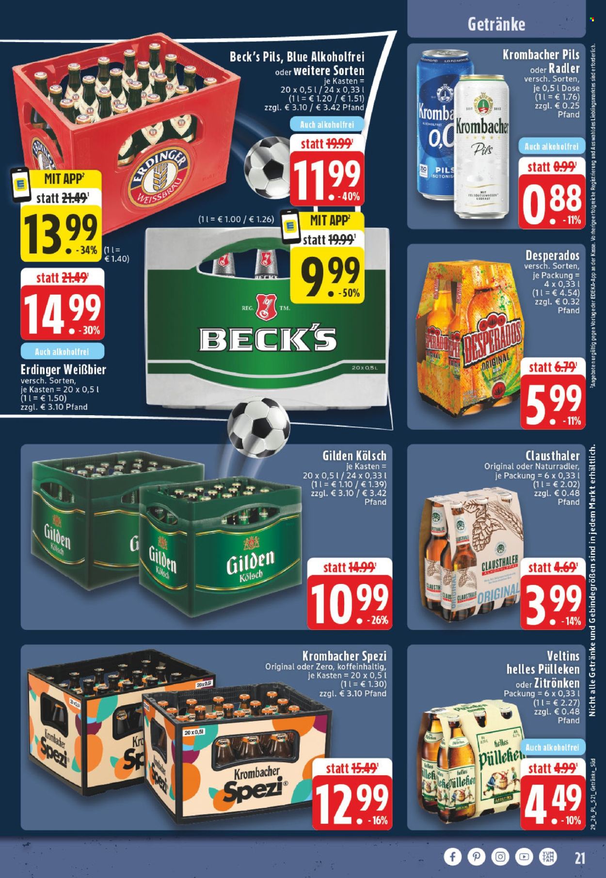 E center Prospekte  - 13.07.2026 - 18.07.2026. Seite 21