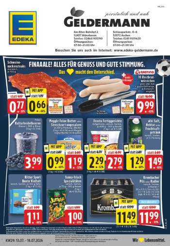 Prospekte Edeka - 13.07.2026 - 18.07.2026.