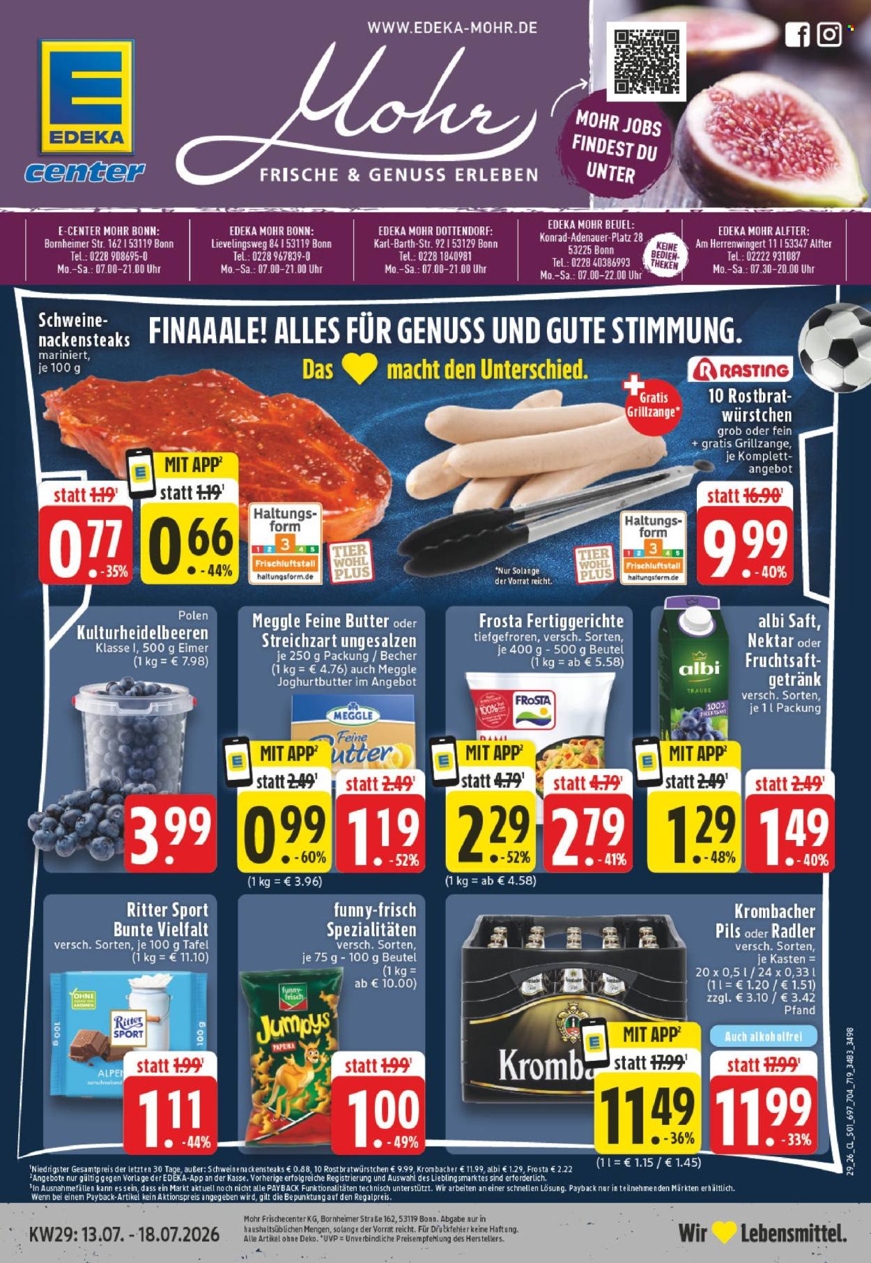 Edeka Prospekte  - 13.07.2026 - 18.07.2026. Seite 1