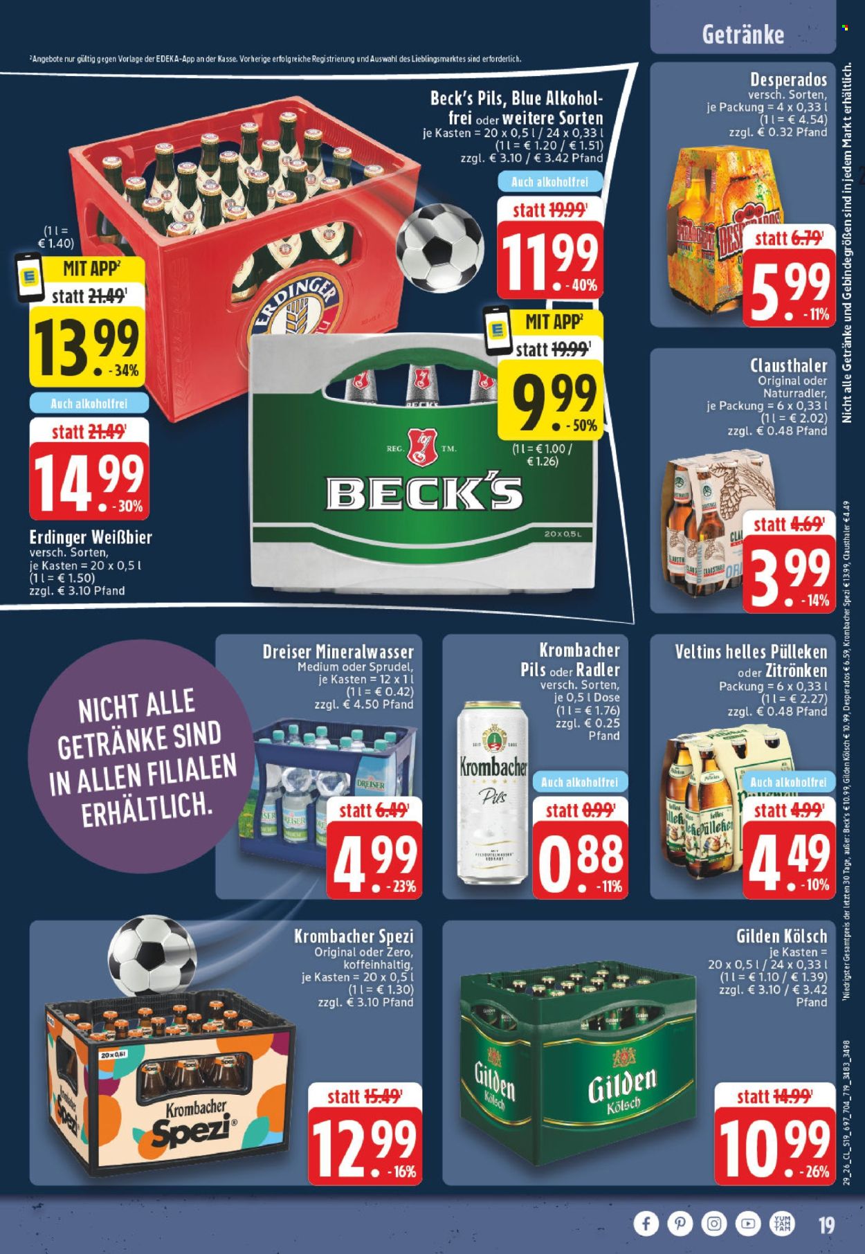 Edeka Prospekte  - 13.07.2026 - 18.07.2026. Seite 19