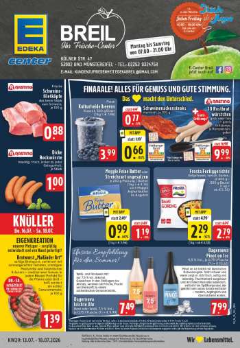 Prospekte E center - 13.07.2026 - 18.07.2026.