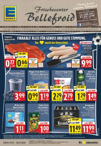 Prospekte Edeka - 13.07.2026 - 18.07.2026.