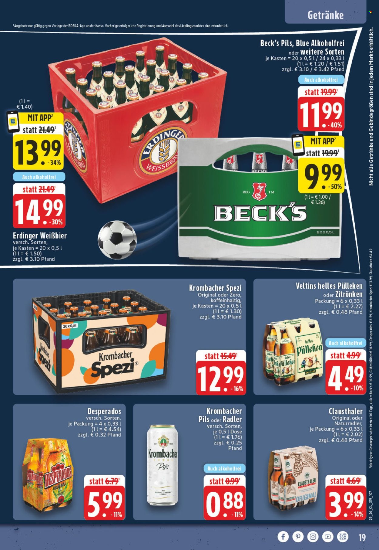 Edeka Prospekte  - 13.07.2026 - 18.07.2026. Seite 19