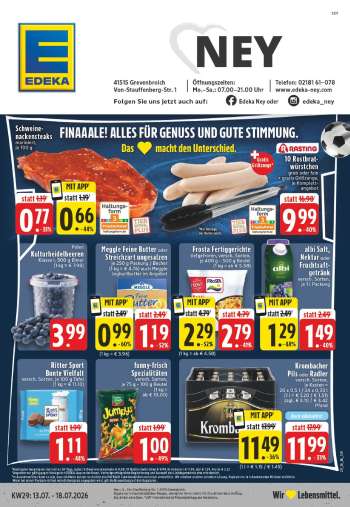 Prospekte Edeka - 13.07.2026 - 18.07.2026.