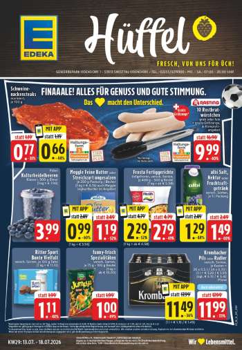 Prospekte Edeka - 13.07.2026 - 18.07.2026.