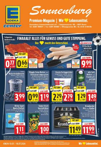 Prospekte E center - 13.07.2026 - 18.07.2026.