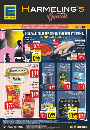 Prospekte E center - 13.07.2026 - 18.07.2026.