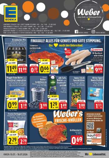 Prospekte Edeka - 13.07.2026 - 18.07.2026.
