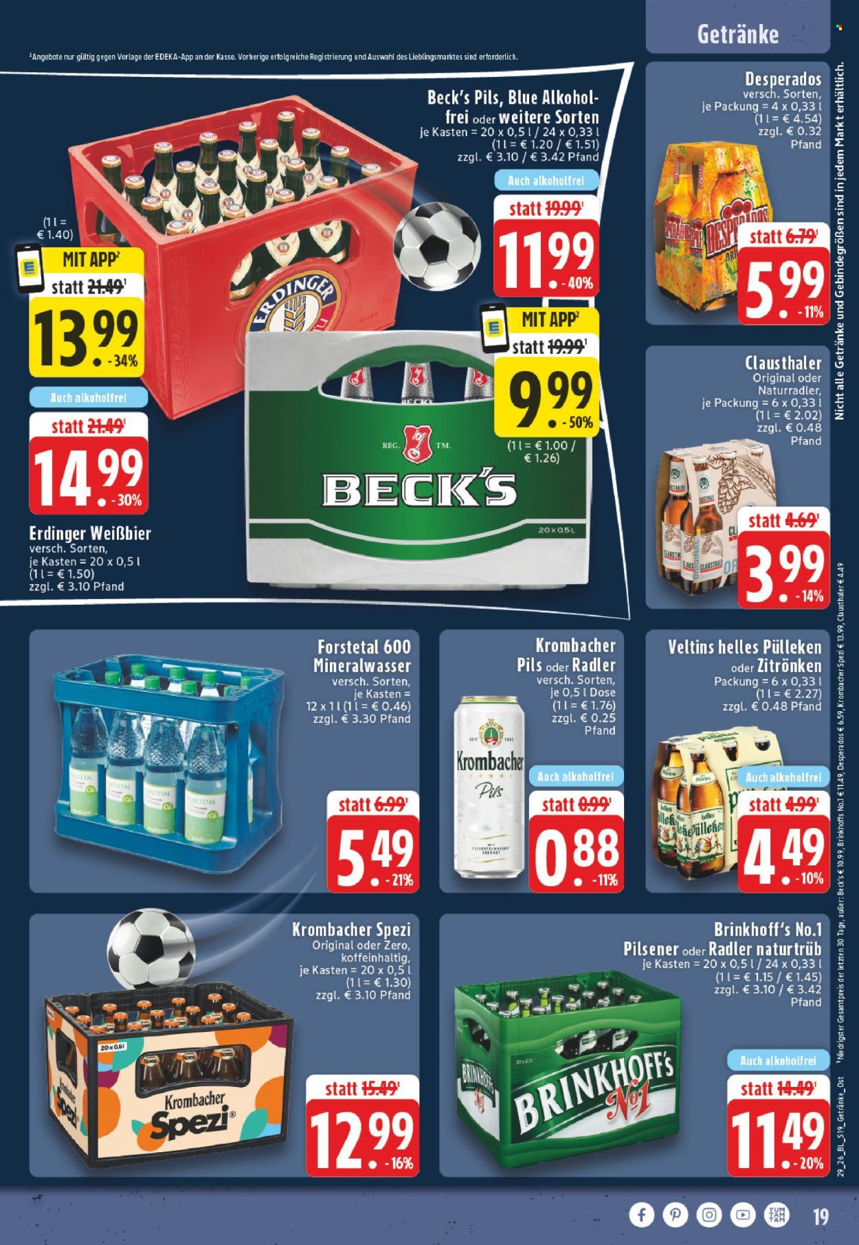 Edeka Prospekte  - 13.07.2026 - 18.07.2026. Seite 19