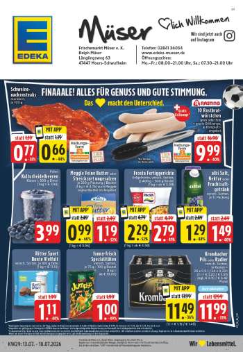 Prospekte Edeka - 13.07.2026 - 18.07.2026.