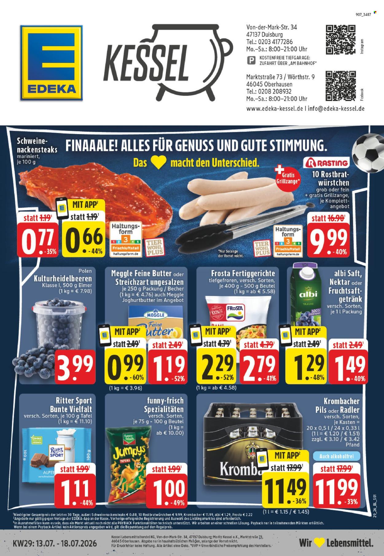 Edeka Prospekte  - 13.07.2026 - 18.07.2026. Seite 1