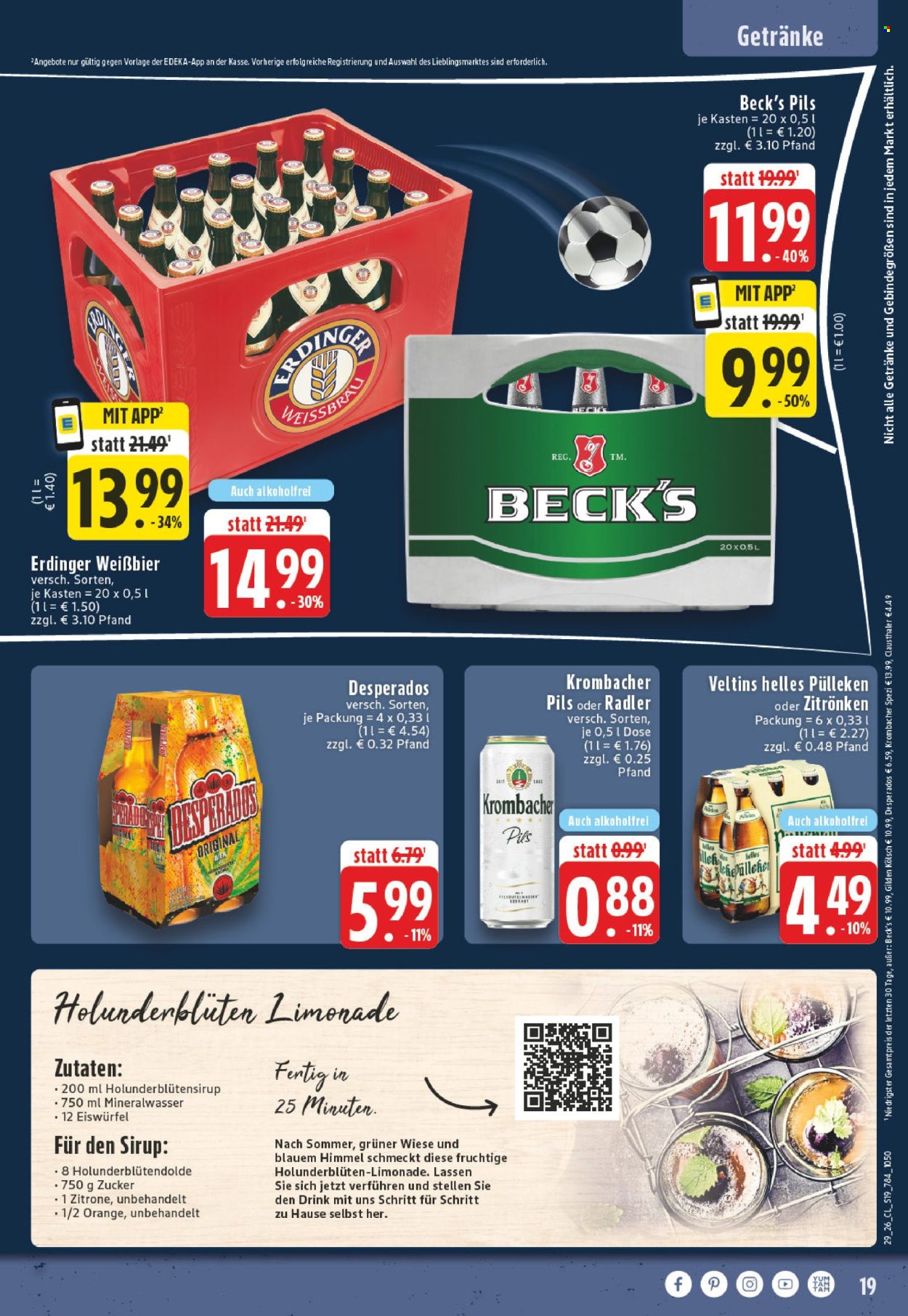 Edeka Prospekte  - 13.07.2026 - 18.07.2026. Seite 19