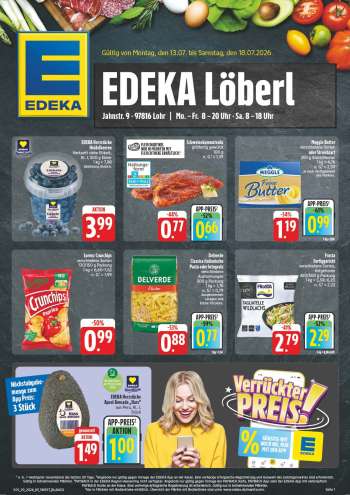 Prospekte Edeka - 13.07.2026 - 18.07.2026.