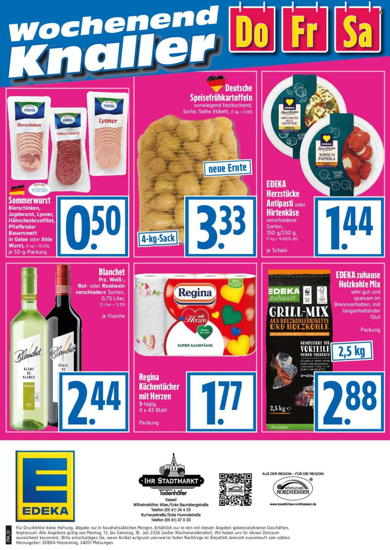 Edeka Prospekte  - 13.07.2026 - 18.07.2026. Seite 12