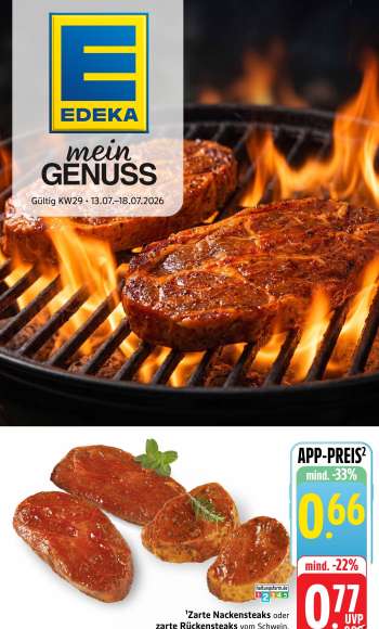 Prospekte Edeka - 13.07.2026 - 18.07.2026.