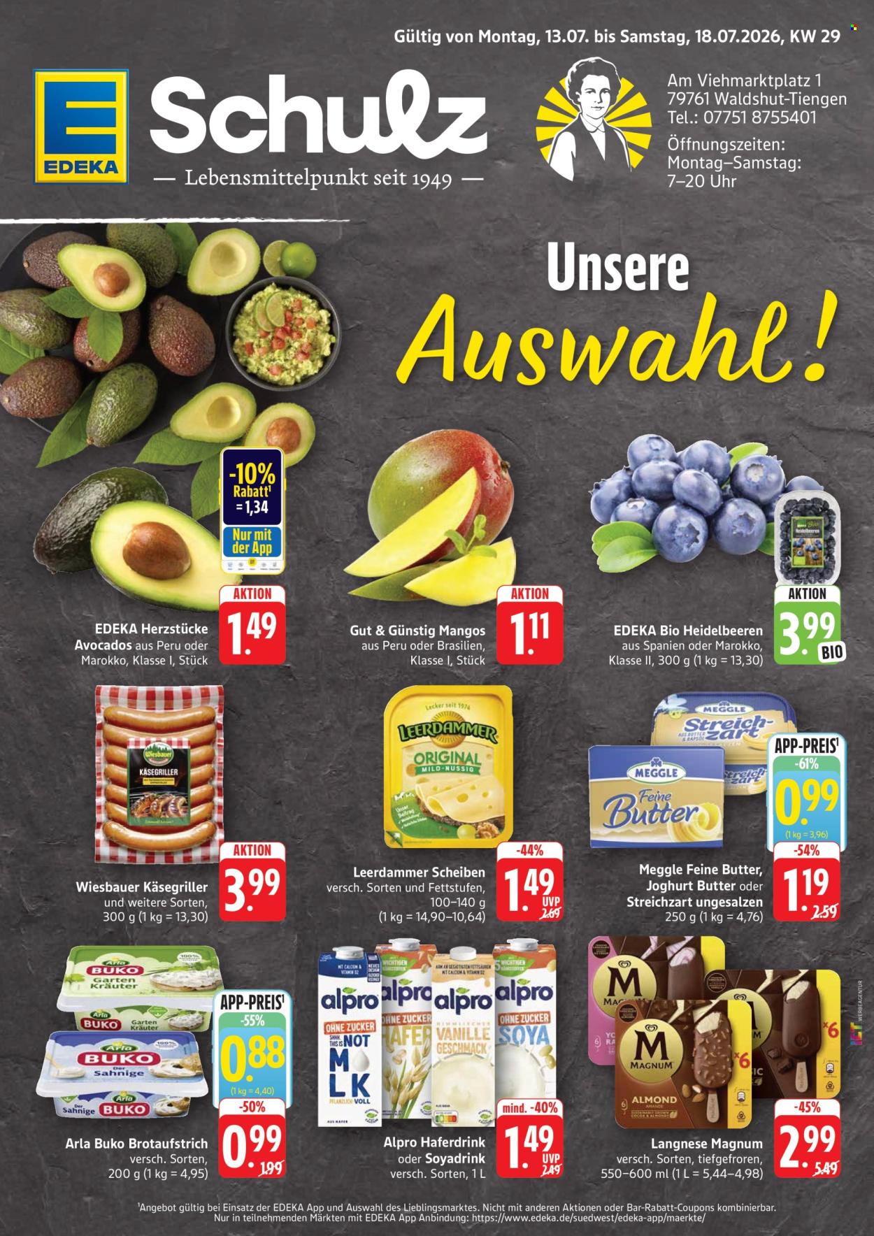 Edeka Prospekte  - 13.07.2026 - 18.07.2026. Seite 1