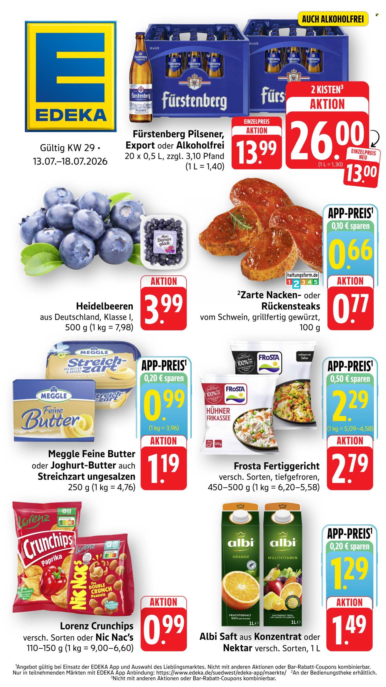 Edeka Prospekte  - 13.07.2026 - 18.07.2026. Seite 1