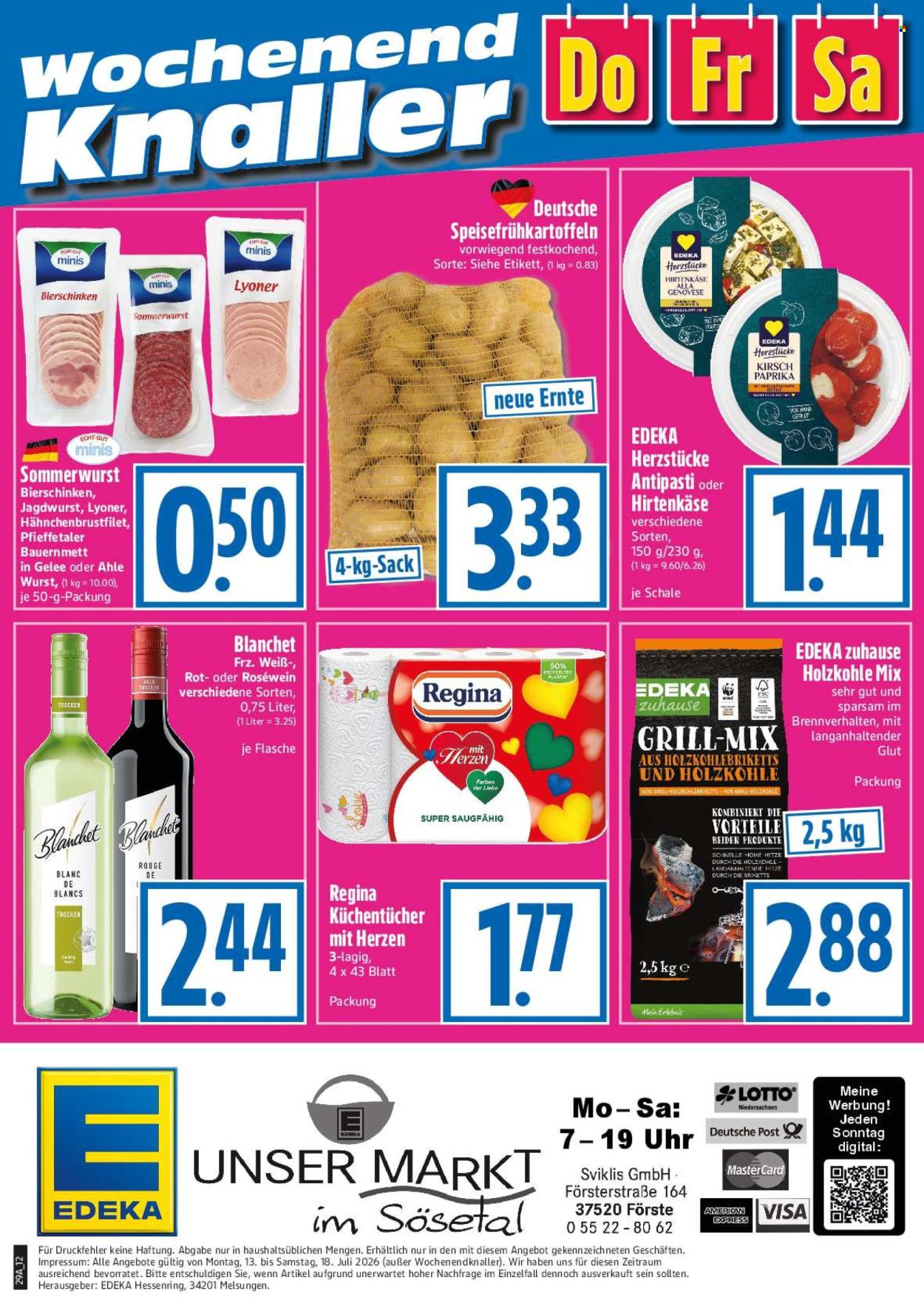 Edeka Prospekte  - 13.07.2026 - 18.07.2026. Seite 12