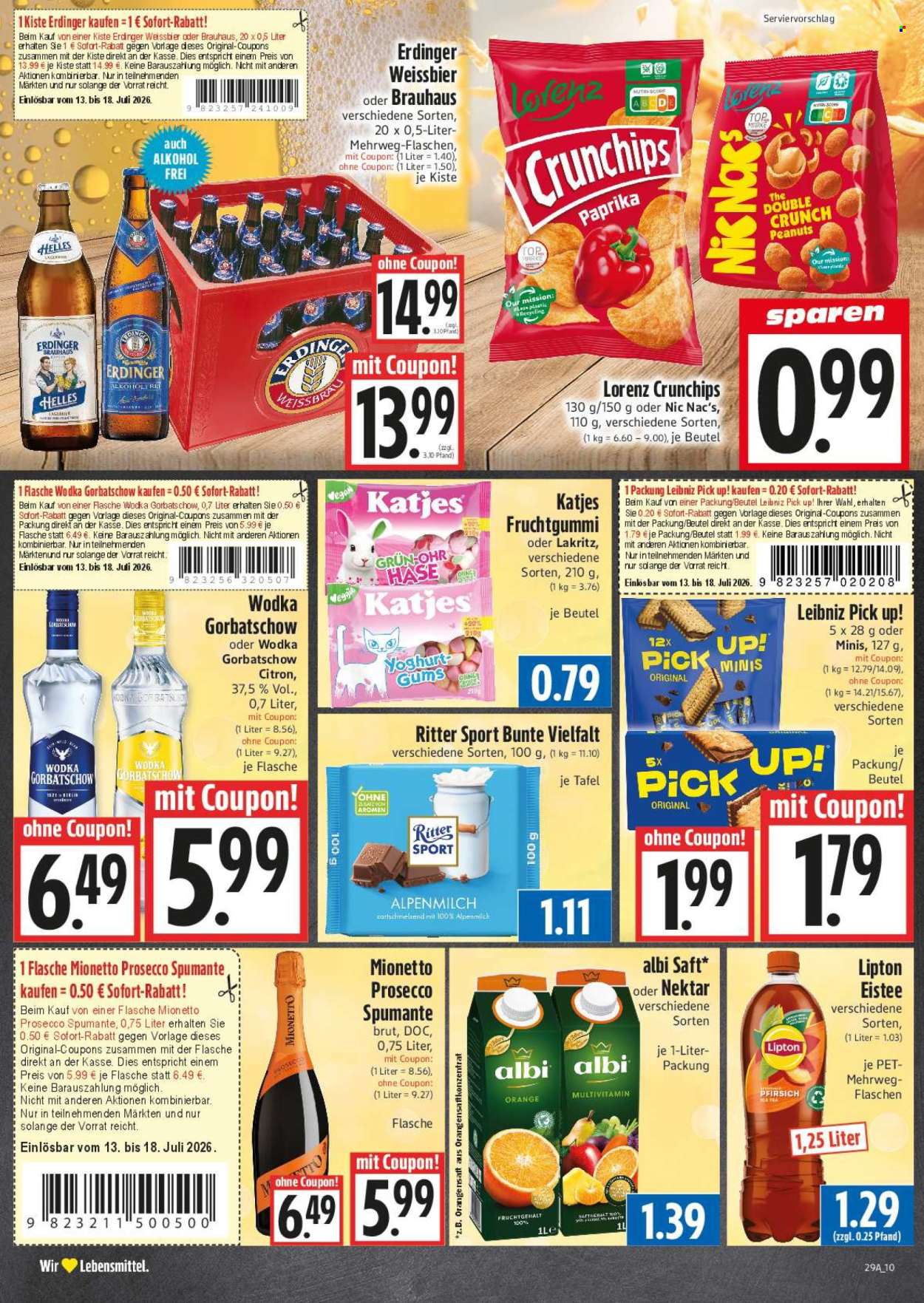Edeka Prospekte  - 13.07.2026 - 18.07.2026. Seite 10