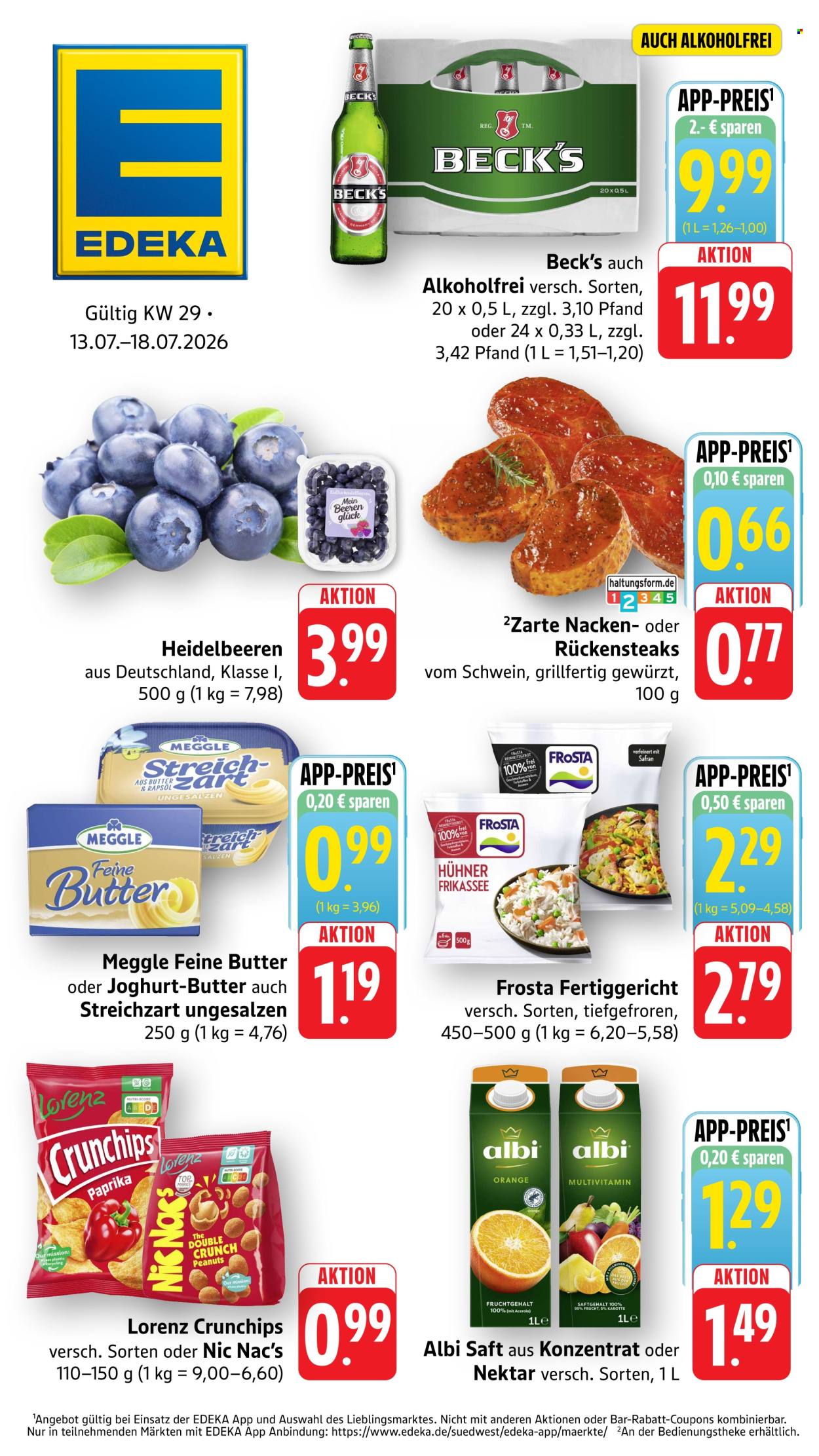 Edeka Prospekte  - 13.07.2026 - 18.07.2026. Seite 1