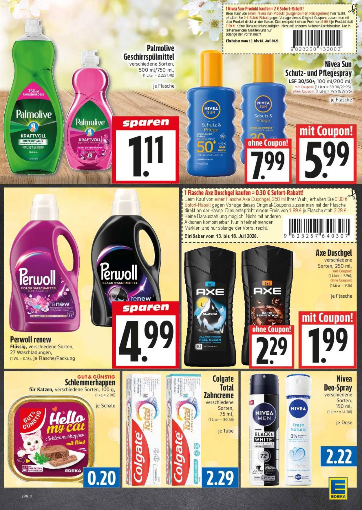Edeka Prospekte  - 13.07.2026 - 18.07.2026. Seite 11