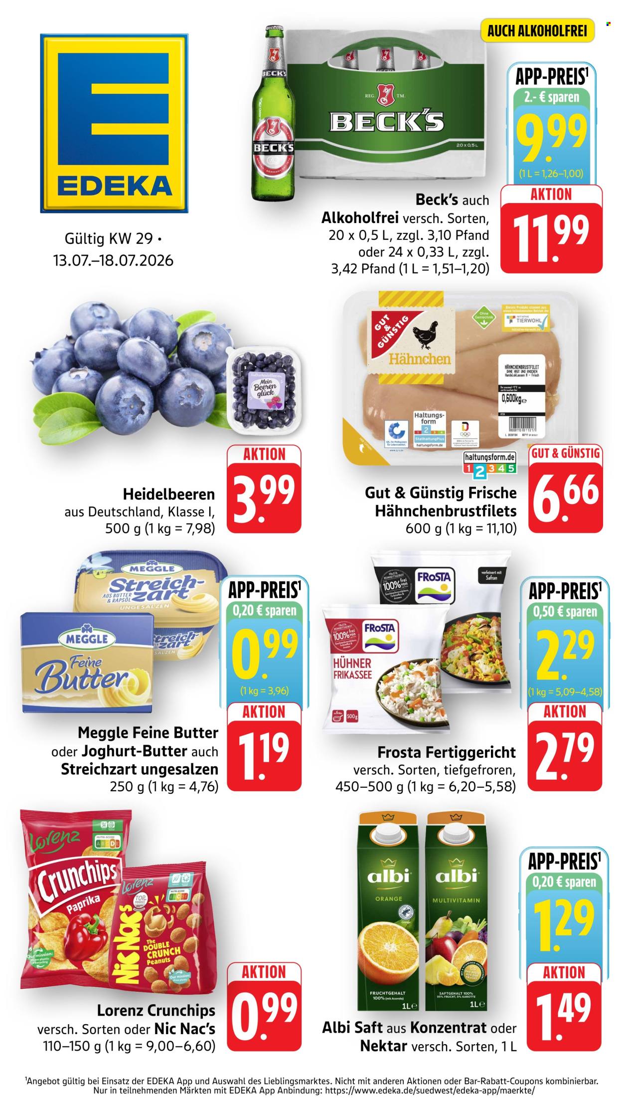 Edeka Prospekte  - 13.07.2026 - 18.07.2026. Seite 1