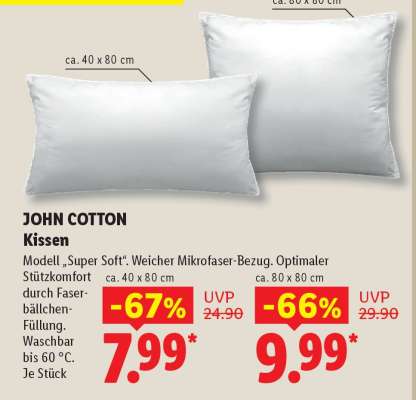 JOHN COTTON Kissen