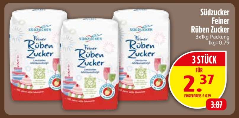 Südzucker Feiner Rüben Zucker