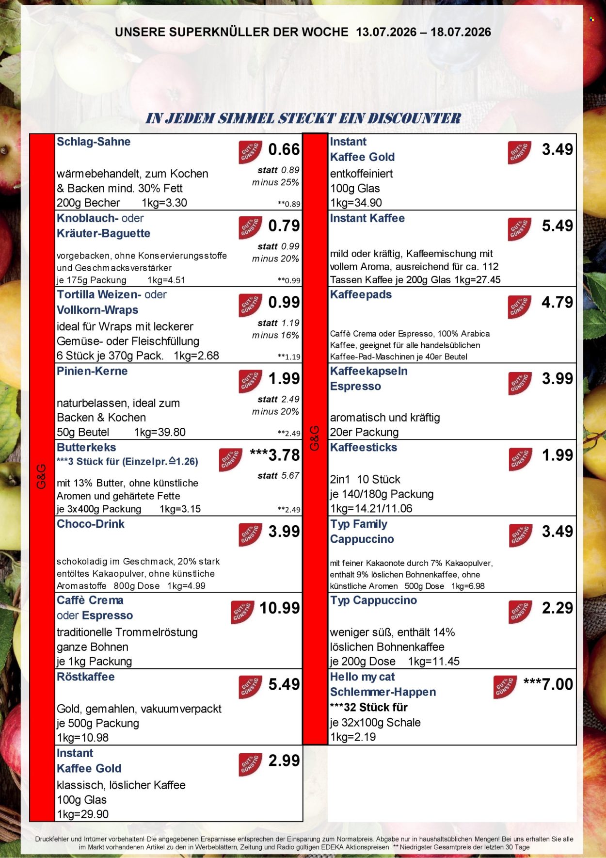 Edeka Prospekte  - 13.07.2026 - 18.07.2026. Seite 9