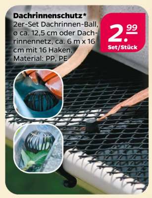 Dachrinnenschutz