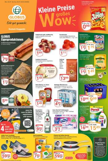 Prospekte Globus - 20.07.2026 - 25.07.2026.