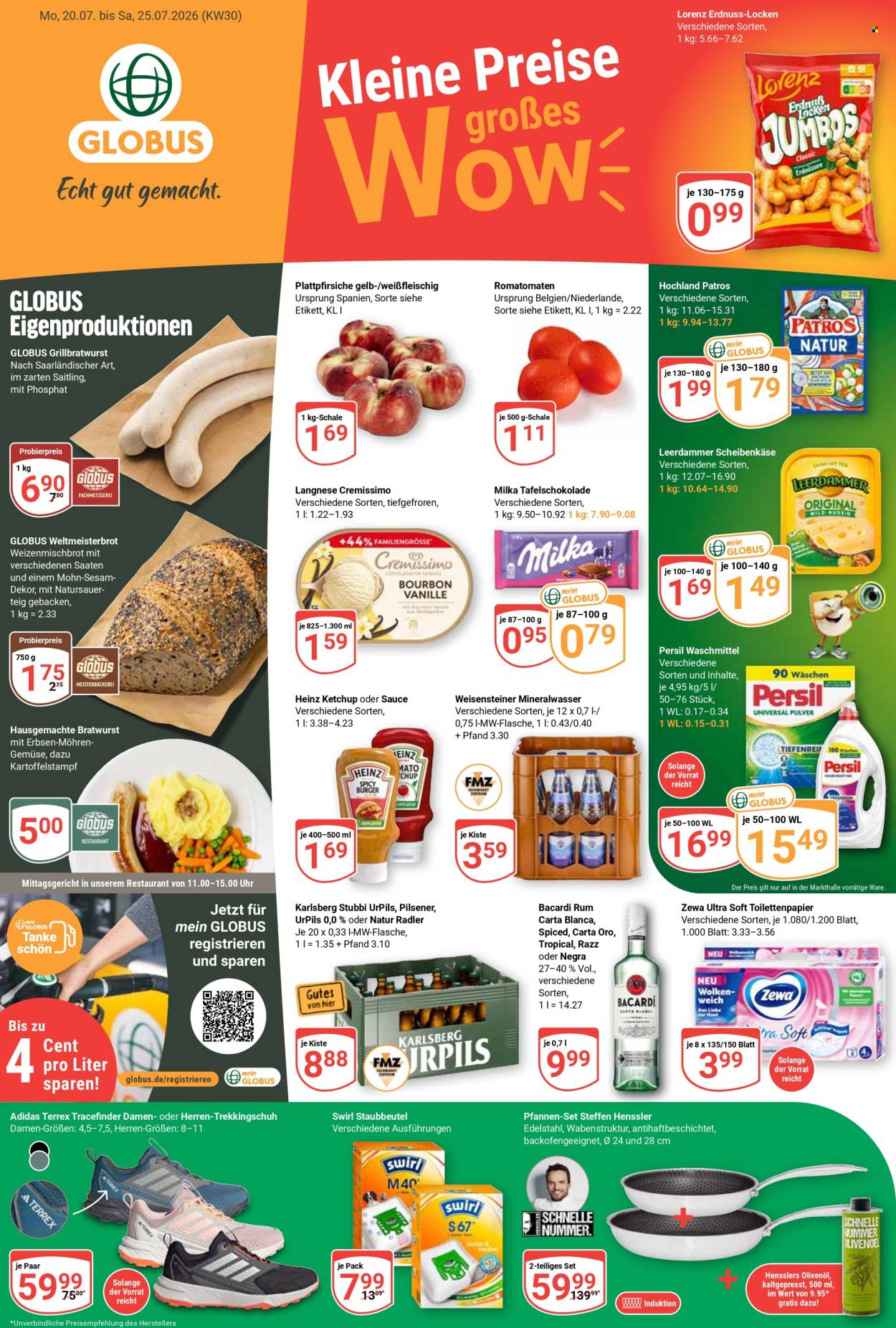 Globus Prospekte  - 20.07.2026 - 25.07.2026. Seite 1
