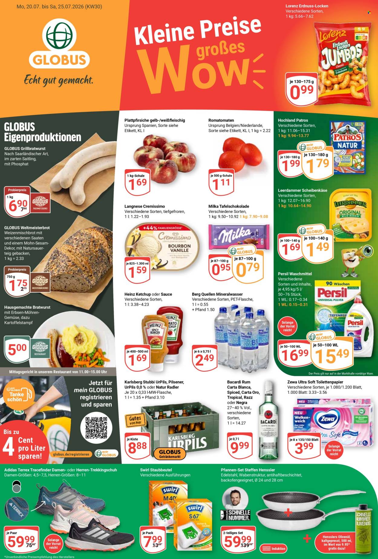Globus Prospekte  - 20.07.2026 - 25.07.2026. Seite 1