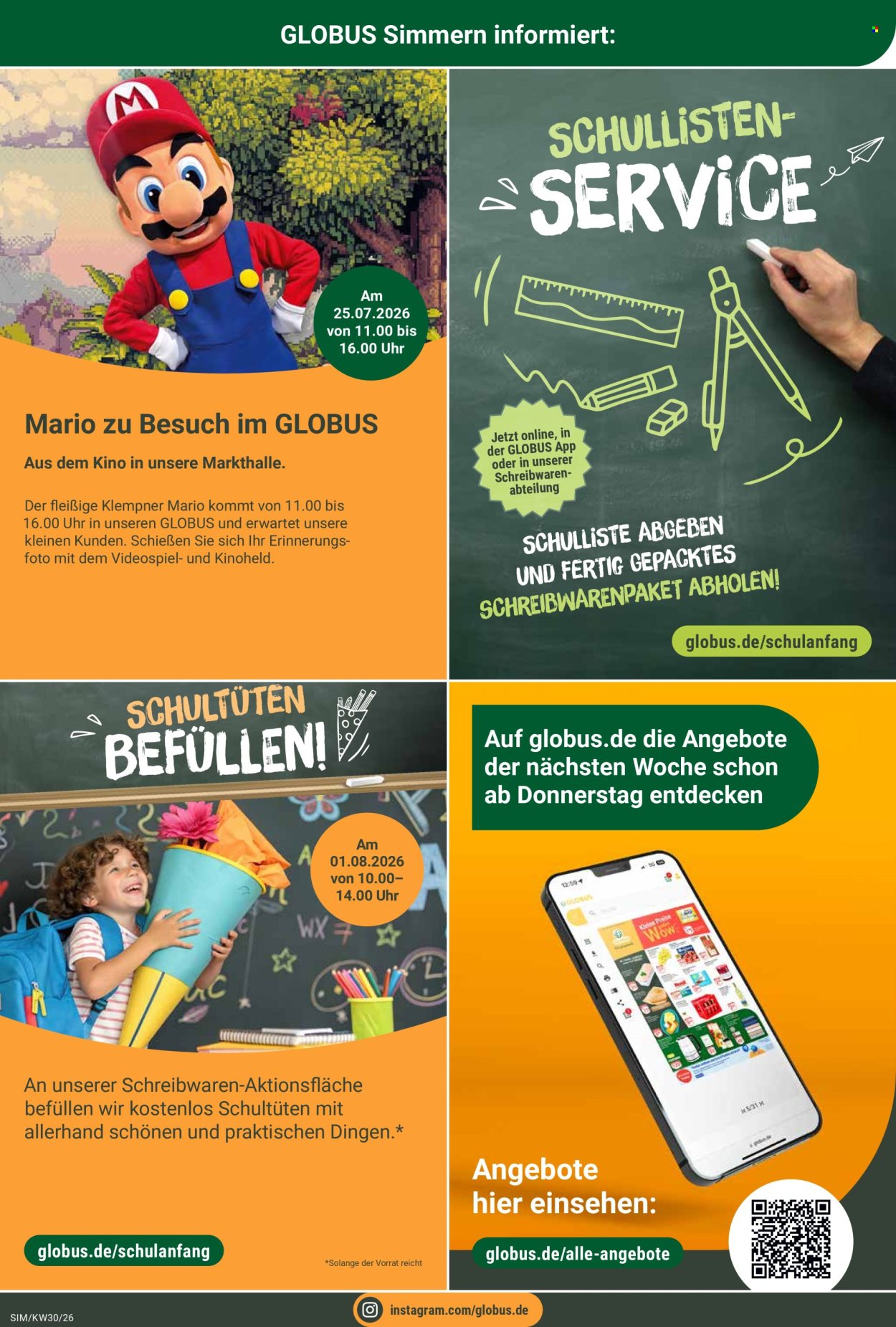 Globus Prospekte  - 20.07.2026 - 25.07.2026. Seite 16