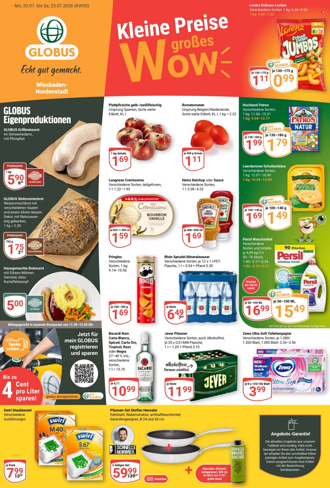 Globus Prospekte  - 20.07.2026 - 25.07.2026. Seite 1