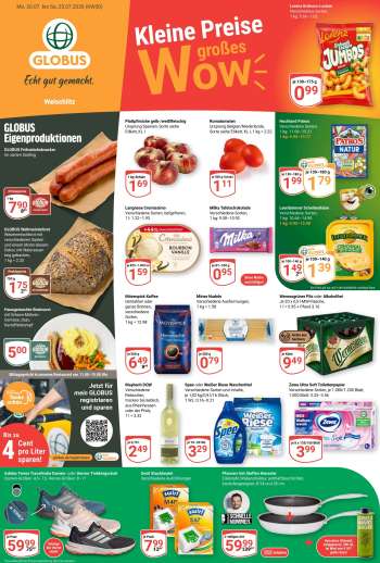 Prospekte Globus - 20.07.2026 - 25.07.2026.