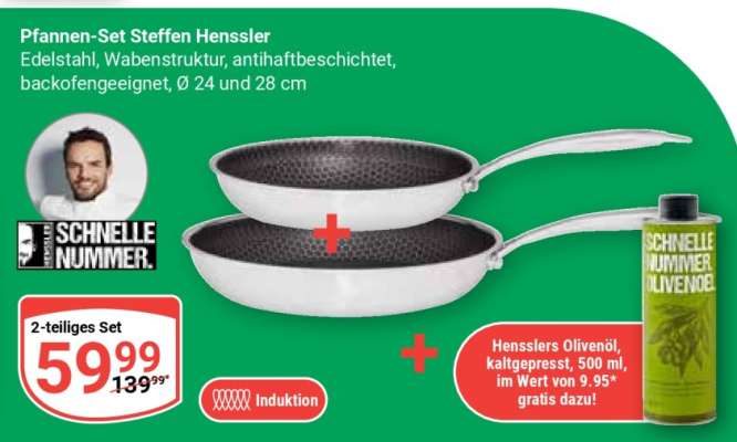 Pfannen-Set Steffen Henssler