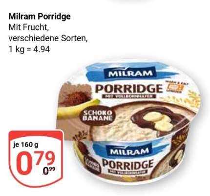 MILRAM Porridge