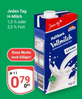 Jeden Tag H-Milch