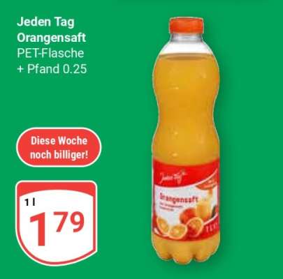 Jeden Tag Orangensaft