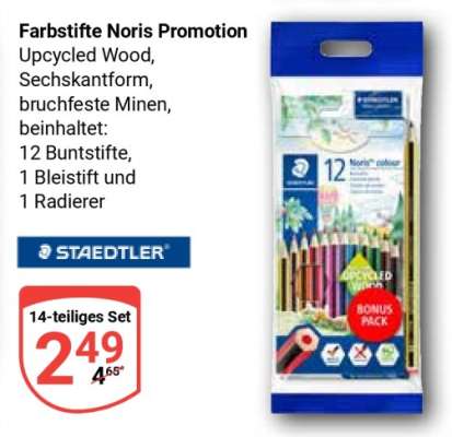Farbstifte Noris Promotion