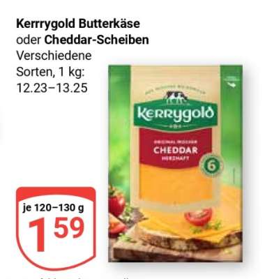 Kerrygold Butterkäse oder Cheddar Scheiben