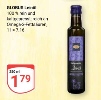 GLOBUS Leinöl