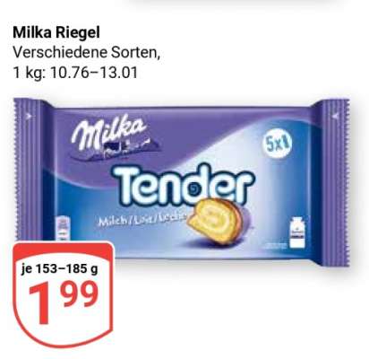 MILKA Riegel