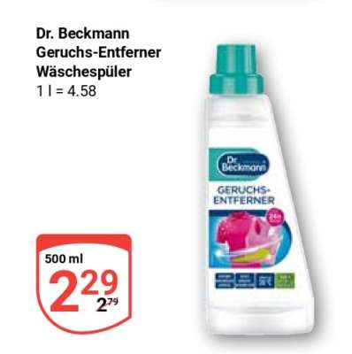 Dr. Beckmann Geruchs-Entferner Wäschespüler