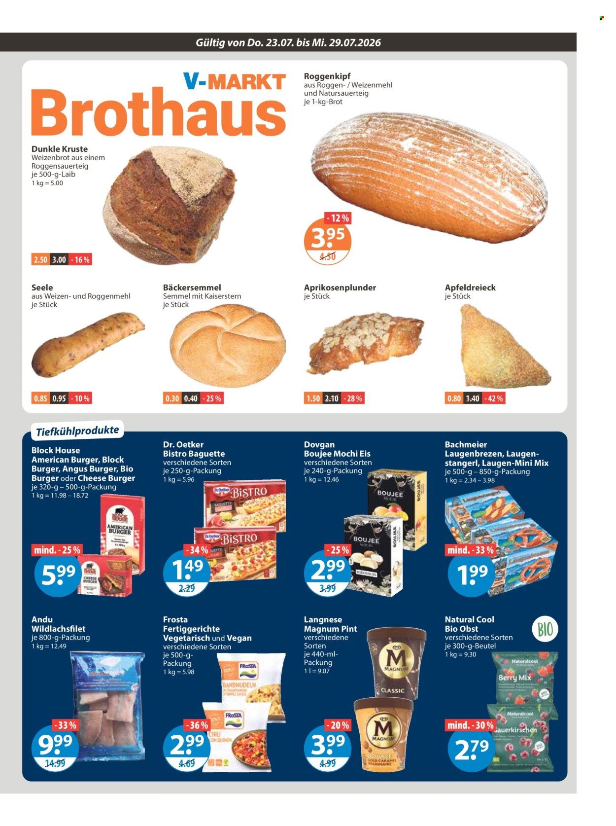 Leták V-Markt - 23.7.2026 - 29.7.2026. Strana 5